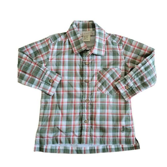 Well Dressed Wolf Green Plaid Shirt